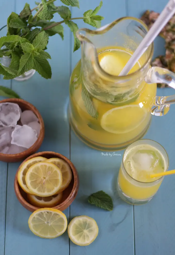 limonada de abacaxi