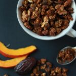 Taça de granola de outono