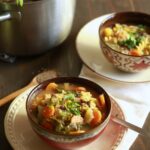 taça de sopa minestrone