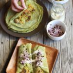 Crepe de espinafres