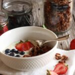 taça de granola sem gluten