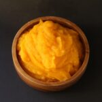 Taça de puré da abóbora