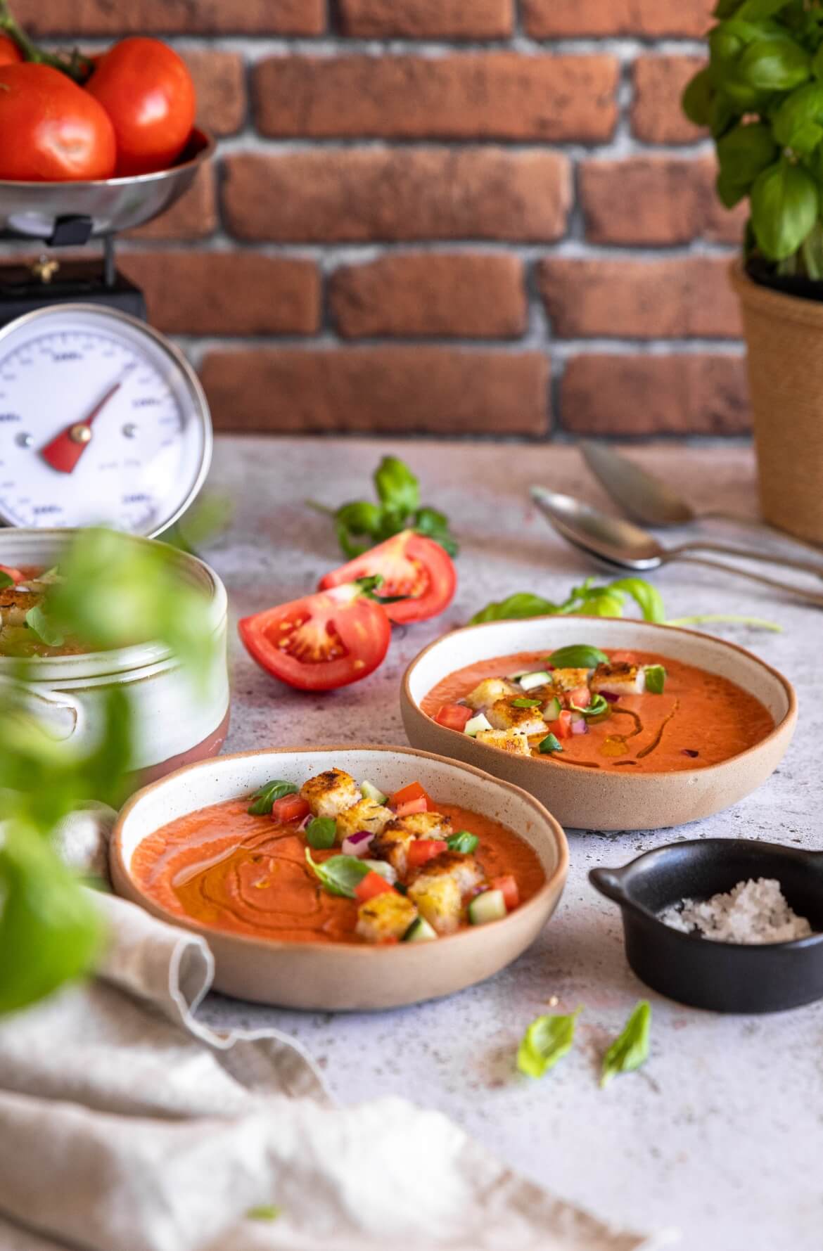 Gaspacho: sopa fria de tomate