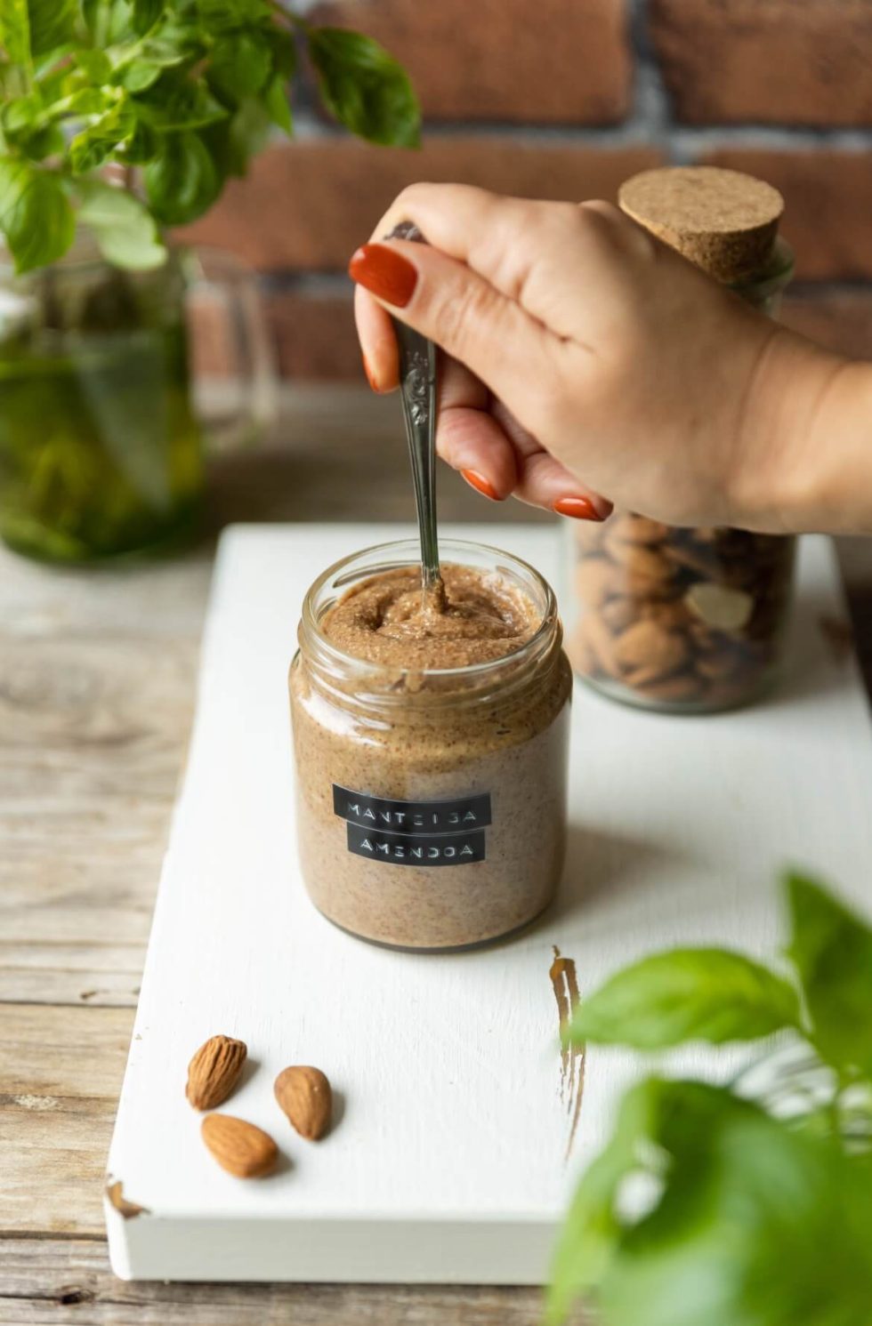 Como fazer manteiga de amêndoa Made by Choices